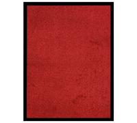 vidaXL Felpudo rojo 40x60 cm