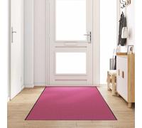 vidaXL Felpudo Rosa y Negro 120 x 400 cm 100% Poliamida
