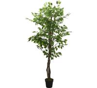 vidaXL, Ficus artificial, 756 hojas, 150 cm, color verde