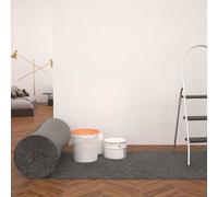 vidaXL Fieltro antideslizante protector color gris 50 m 180 g/m²