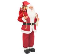 vidaXL Figura de Papá Noel Rojo 180 cm Poliéster