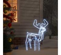 vidaXL Figuras renos Navidad con cabezas móviles 3 uds 76x42x87 cm
