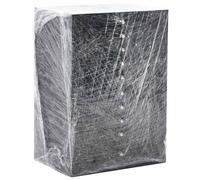 vidaXL Film estirable 2 uds transparente 20 μm 50 cm x 300 m