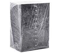 vidaXL Film estirable 2 unidades transparente 17 μm 50 cm x 300 m