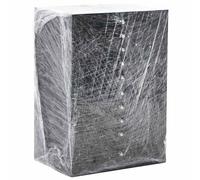 vidaXL Film estirable 6 unidades transparente 17 μm 50 cm x 150 m