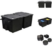 vidaXL Filtro biológico para estanque, 12000 L/h - Accesorios para fuentes y estanques