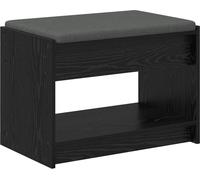 vidaXL Flurbank, color , aspecto de roble, 63 x 38 x 45 cm