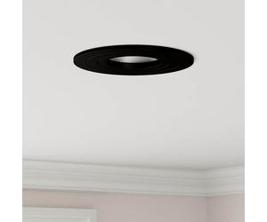 vidaXL Foco 12 uds. Negro 9 x 9 x 2 cm Aluminio