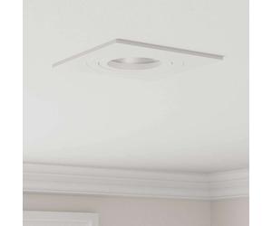 vidaXL Foco 24 uds. Blanco 9 x 9 x 2 cm Aluminio