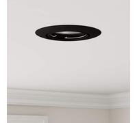 vidaXL Foco 6 uds. Negro 9 x 9 x 2.5 cm Metal