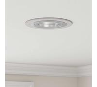 vidaXL Foco 6 uds. Plateado 9 x 9 x 2 cm Aluminio