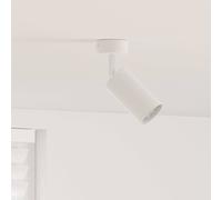 vidaXL Foco de techo con focos Blanco 6 x 6 x 16 cm Metal