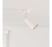 vidaXL Foco de Techo con focos Níquel 6 x 6 x 16 cm Metal, Luz de Techo Moderna, Foco Giratorio Ajustable, Iluminación para Sala, Oficina y Dormitorio