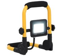 vidaXL Foco LED con Asa 10 W Lámpara de Jardín Reflector Exterior Iluminación Color Blanco cálido, Blanco frío, y mas