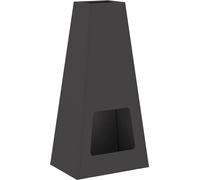 vidaXL, fogón , 50 x 35 x 100 cm, acero resistente a la intemperie