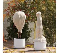 vidaXL Forro de Protección contra Heladas para Plantas Beige
