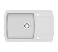 vidaXL Fregadero Cocina 1 Seno Granito Fregadero Lavabo Caño Lavaplatos Color Gris, Beige, Blanco y mas