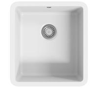 vidaXL Fregadero de Cocina de Granito con Seno Lavabo Cocina Fontanería Color Blanco, Beige, Gris y mas