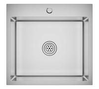 vidaXL Fregadero de cocina hecho a mano acero inoxidable