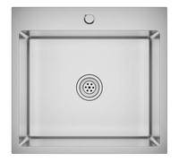 vidaXL Fregadero de Cocina Hecho a Mano Acero Inoxidable Lavabo