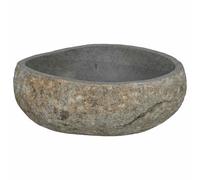 vidaXL Fregadero de Piedra Río Gris Claro 45 x 35 x 15 cm