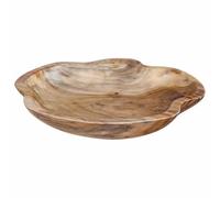 vidaXL Frutero JEPARA Madera Teak Marrón Ø 30 cm