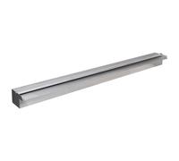 vidaXL Fuente cascada rectangular LED piscina acero inoxidable 90 cm
