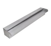 vidaXL Fuente rectangular para piscina – Acero inoxidable 60 cm, para jardín/estanque
