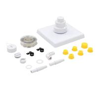 vidaXL Fuente Griega de Piscina 13 piezas Blanca – Accesorios para Jardín y Terraza