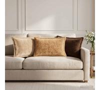 vidaXL Funda de almohada 2 uds. HOUTEN Crema 30 x 50 cm