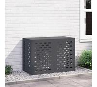 vidaXL Funda para Aire Acondicionado Gris antracita 100 x 50 x 70 cm