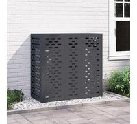 vidaXL Funda para Aire Acondicionado Gris antracita 110 x 50 x 105 cm