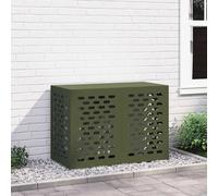 vidaXL Funda para Aire Acondicionado Verde oliva 100 x 50 x 70 cm