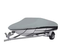 vidaXL Funda para barcos gris 440x180x40 cm