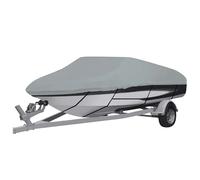 vidaXL Funda para barcos gris 660x235x40 cm