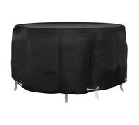 vidaXL Funda para muebles de jardín 10 ojales redonda Ø230x90 cm