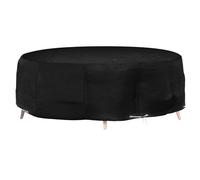 vidaXL Funda para muebles de jardín 10 ojales redonda Ø236x67 cm