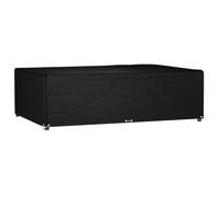 vidaXL Funda para muebles de jardín 12 ojales rectangular 227x152x65cm