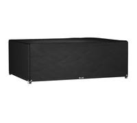 vidaXL Funda para muebles de jardín 12 ojales rectangular 270x180x90cm