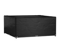 vidaXL Funda para muebles de jardín 16 ojales cuadrada 205x205x90 cm