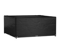 vidaXL Funda para muebles de jardín 16 ojales cuadrada 205x205x90 cm