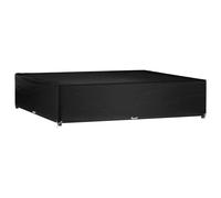 vidaXL Funda para muebles de jardín 16 ojales cuadrada 240x240x55 cm