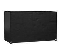 vidaXL Funda para muebles de jardín 8 ojales rectangular 125x55x75 cm