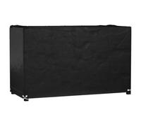 vidaXL Funda para Muebles de jardín 8 Ojales Rectangular 125x55x75 cm, Cubierta para Muebles de jardín, Funda para Muebles de Exterior, protección Muebles de jardín