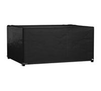 vidaXL Funda para Muebles de jardín 8 Ojales Rectangular 160x120x75 cm, Cubierta para Muebles de jardín, Funda para Muebles de Exterior, protección Muebles de jardín