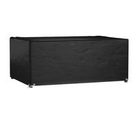 vidaXL Funda para muebles de jardín 8 ojales rectangular 180x122x75 cm