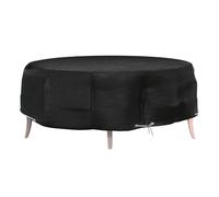 vidaXL Funda para muebles de jardín 8 ojales redonda Ø188x50 cm