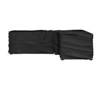 vidaXL Funda para muebles de jardín forma de L 16 ojales 250x250x70 cm