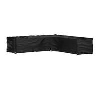 vidaXL Funda para muebles de jardín forma de L 20 ojales 300x300x70 cm