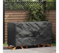vidaXL Funda para muebles Liso Negro 180 x 70 x 90 cm 600D